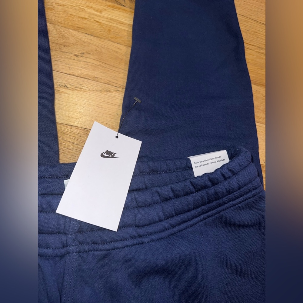 Navy blue Nike pants